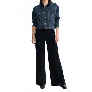 NEW WARP + WEFT nce corduroy wide leg jeans in knight